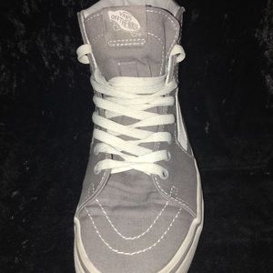 Grey Off The Wall Vans